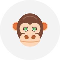 Monkey Creative Icon Design vector
