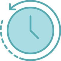 Back In Time Vector  Icon
