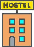 Hostel Vector Icon