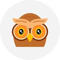 Owl Creative Icon Design vector