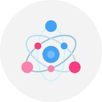 Atom Creative Icon Design vector