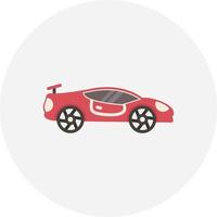 Super Car Creative Icon Design vector