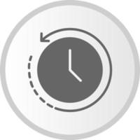 Back In Time Vector  Icon