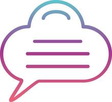 Speech Bubble Icon Design vector