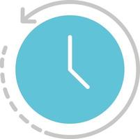 Back In Time Vector  Icon