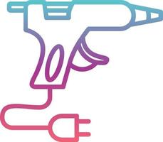 Glue Gun Vector Icon