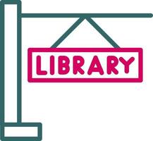 Library Vector Icon