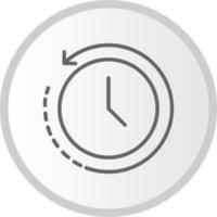 Back In Time Vector  Icon