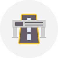 Motorway Creative Icon Design vector