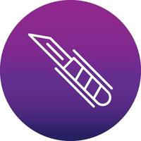 Surgical Knife Vector Icon Design