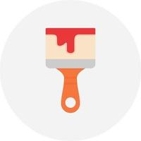 Paint Brush Creative Icon Design vector