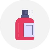 Spray Bottle Creative Icon Design vector