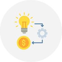 Flow Creative Icon Design vector