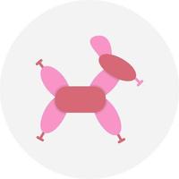 Balloon Modelling Creative Icon Design vector