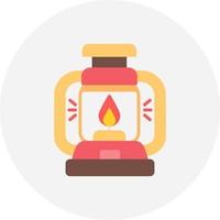 Lantern Creative Icon Design vector