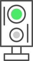 Speaker Creative Icon Design vector