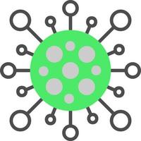 Virus Creative Icon Design vector