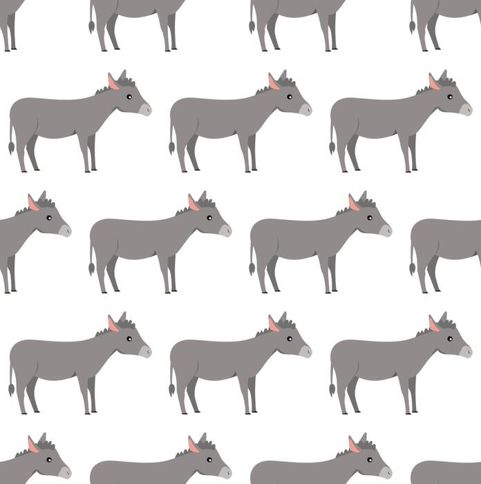 Donkey Pattern Vector Art, Icons, and Graphics for Free Download