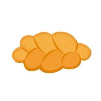 WIRE PASTRY BAKING, CARTOON STYLE, INSULATED ON WHITE BACKGROUND vector