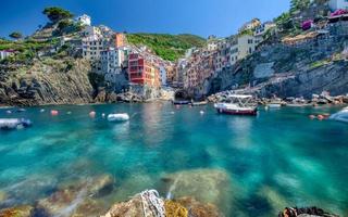 Views of Riomaggiore in Cinque Terre, Italy photo