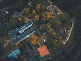 Aerial Views of Trakai, Lithuania by Drone photo