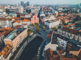 Franciscan Church of the Annunciation in Ljubljana, Slovenia photo