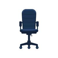 Office workplace chair. Concept illustration, flat style vector. vector