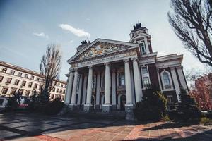 Ivan Vazov National Theater in Sofia, Bulgaria photo