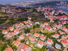 Aerial View of Marstrand, Sweden by Drone photo