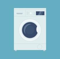 Washing machines. Flat vector illustration.