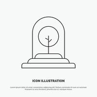 Growth Plant Business Tree New Line Icon Vector