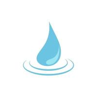 gotas de agua, lágrimas, estilo de dibujos animados de lluvia. iconos vectoriales acuáticos aislados vector
