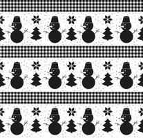 Christmas and New Year pattern at Buffalo Plaid. Festive background for design and print vector