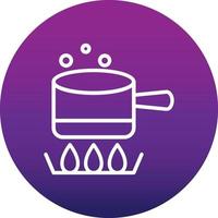 Boiling Vector Icon Design