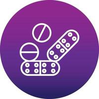 Pills Vector Icon Design