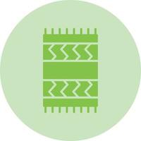 Beach Towel Vector Icon
