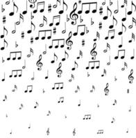 Music notes. Vector illustration. for print and web design on white background eps 10