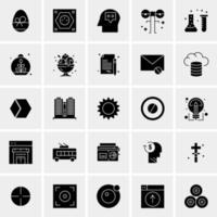 25 Universal Business Icons Vector Creative Icon Illustration to use in web and Mobile Related project