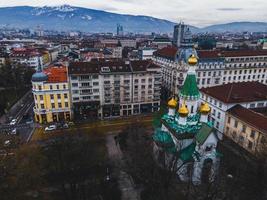 The Russian Church Sveti Nikolay Mirlikiiski in Sofia, Bulgaria photo