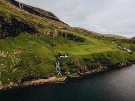 Views around Saksun in Streymoy, Faroe Islands photo