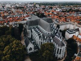 Notre Dame de la Treille Cathedral in Lille, France photo