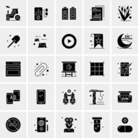 25 Universal Business Icons Vector Creative Icon Illustration to use in web and Mobile Related project