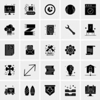 25 Universal Business Icons Vector Creative Icon Illustration to use in web and Mobile Related project