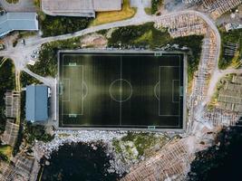 la ciudad de reine en las islas lofoten en noruega foto