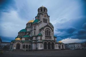 Alexander Nevsky Cathedral in the city of Sofia, Bulgaria photo