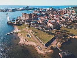 Klapphuset historical site seen in Kalmar, Sweden photo