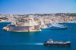 Fort St. Angelo seen in Valletta, Malta photo