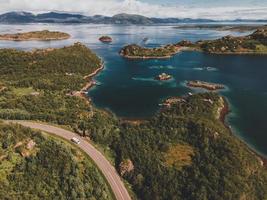 Views from around the Lofoten Islands in Norway photo