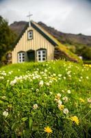 Hofskirkja Church on the South Coast of Iceland photo