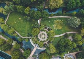 Eventyrhaven Park in Odense, Denmark by Drone photo